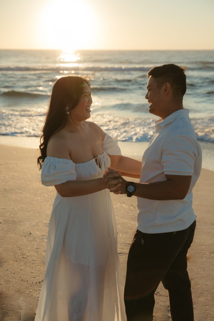 sunrise beach engagement