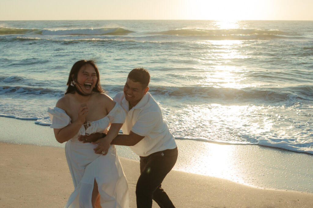 sunrise beach engagement