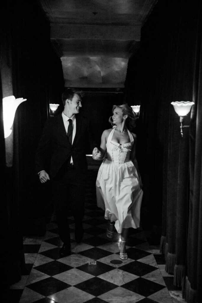 hotel engagement shoot