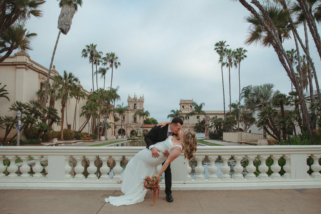 balboa park wedding photos
